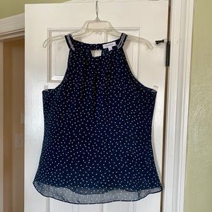 Calvin Klein sleeveless blouse